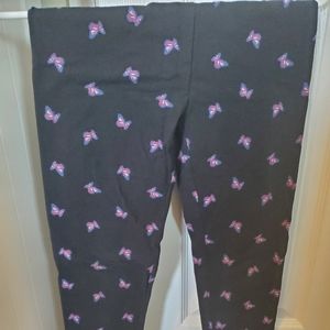 Girls Leggings with butterflies